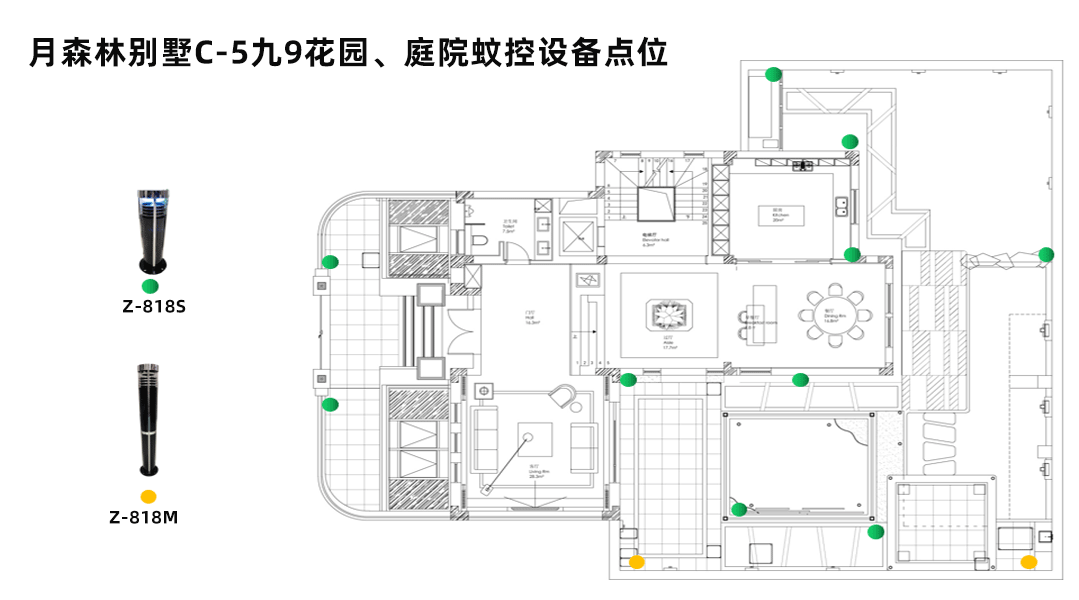 九月森林别墅布置图